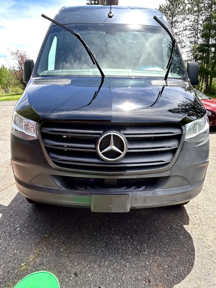 Mercedes Sprinter Van Front