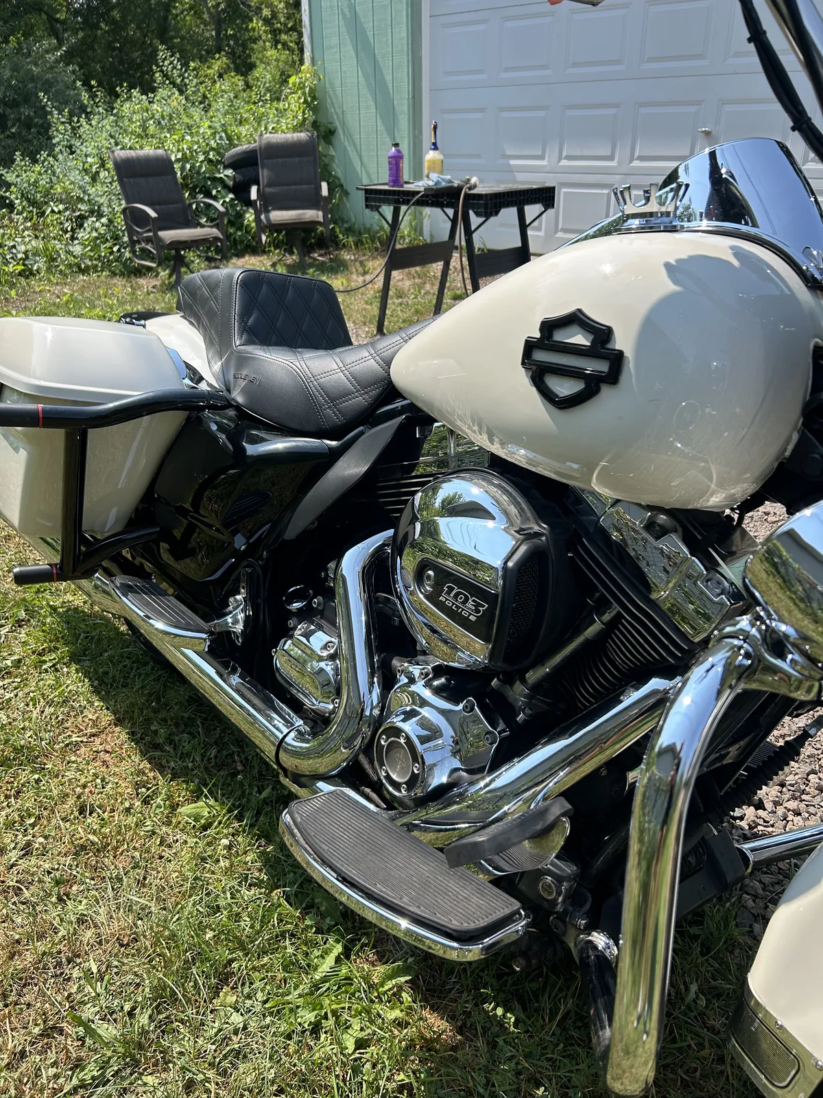 Harley-Davidson Motorcycle Detail