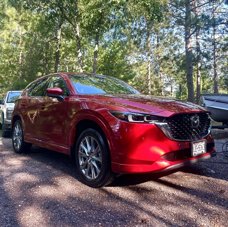 Red Mazda Gloss Finish