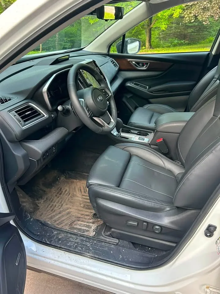 Subaru Driver Footwell Before Detailing